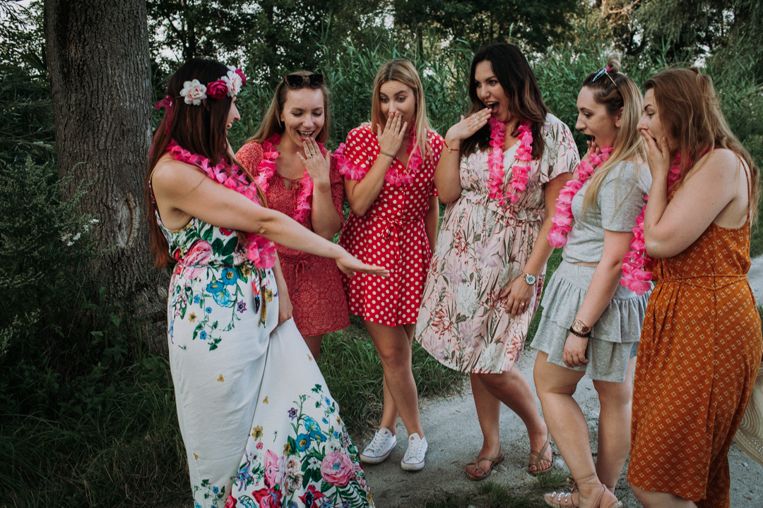 plenerowa sesja panieńska nad Stawami Milickimi nieopodal Ostrowa Wielkopolskiego